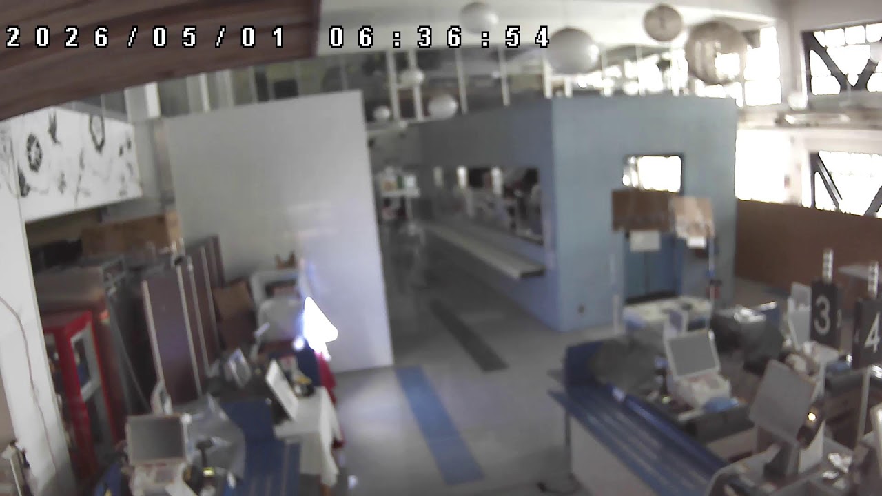 横浜キャンパス10号館食堂レジ前カメラ