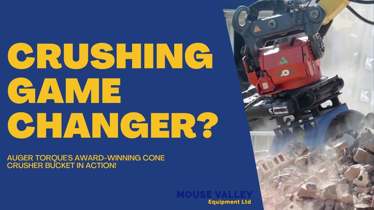 Revolutionizing Crushing: An Inside Look at the Award-Winning Cone Crusher Bucket from Auger Torque