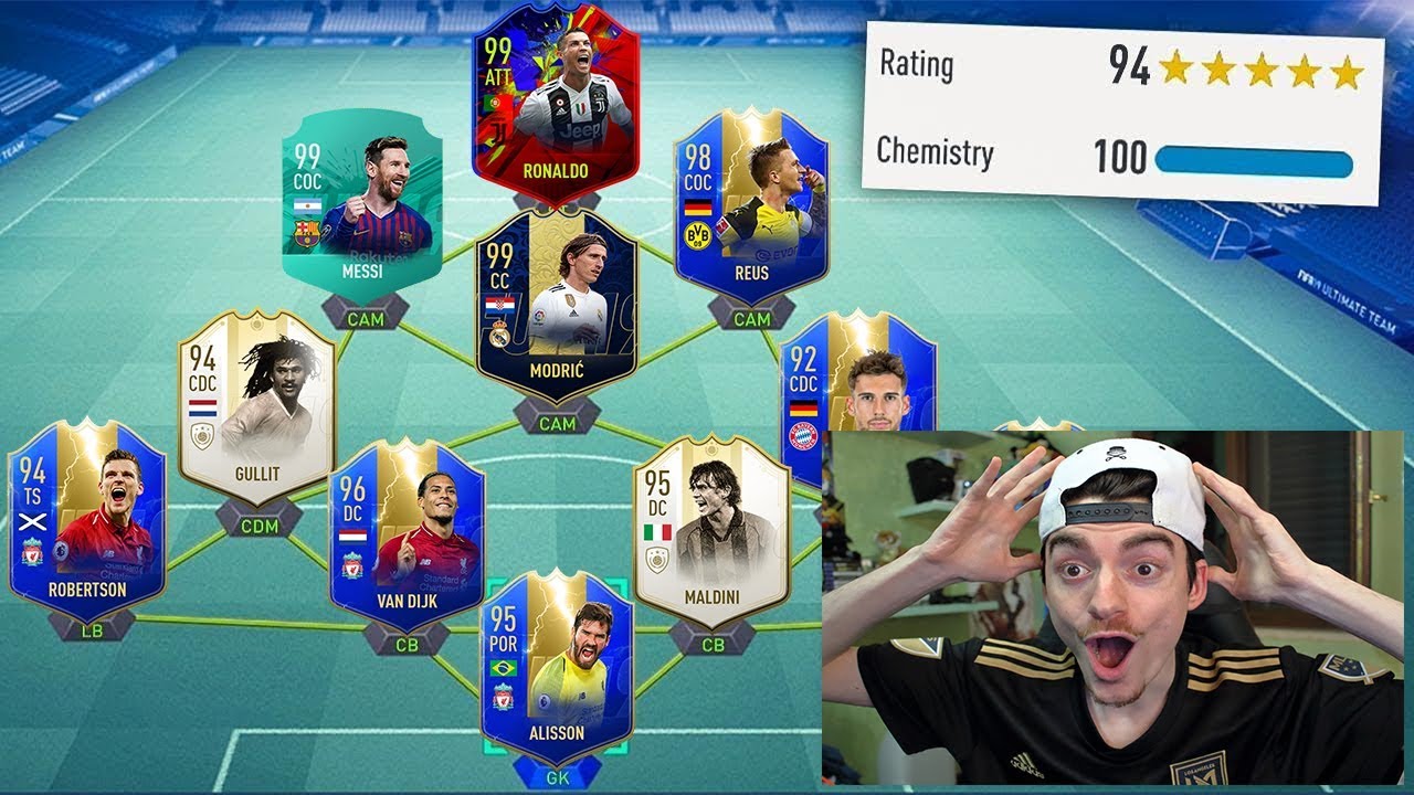 😱 ANCORA RECORD !!! ASSURDO !!! 194 RATED FUT DRAFT CHALLENGE - FIFA 19 ULTIMATE TEAM ITA
