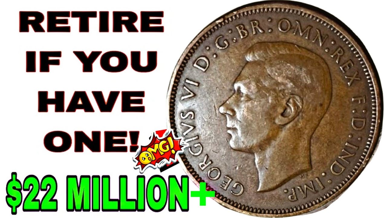 💰 Top 4 Rare UK One Penny Coins Worth BIG Money! Don&rsquo;t Miss These Valuable Finds!