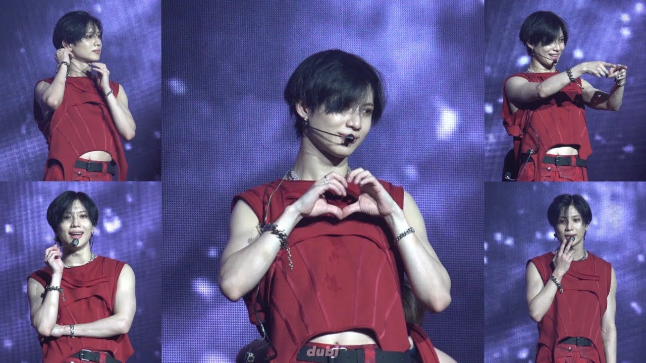 [4K] 240901 태민 세번째 멘트 + MOVE + WANT +Criminal 시선콘 무브 + 원트 + 크리미널 Ephemeral Gaze 태민 월드투어 콘서트