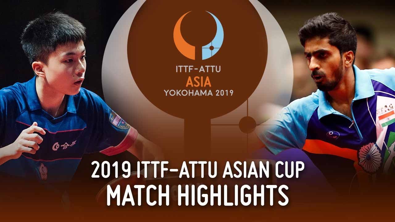 Lin Yun-Ju vs Sathiyan Gnanasekaran | 2019 ITTF-ATTU Asian Cup (Pos 5-6)