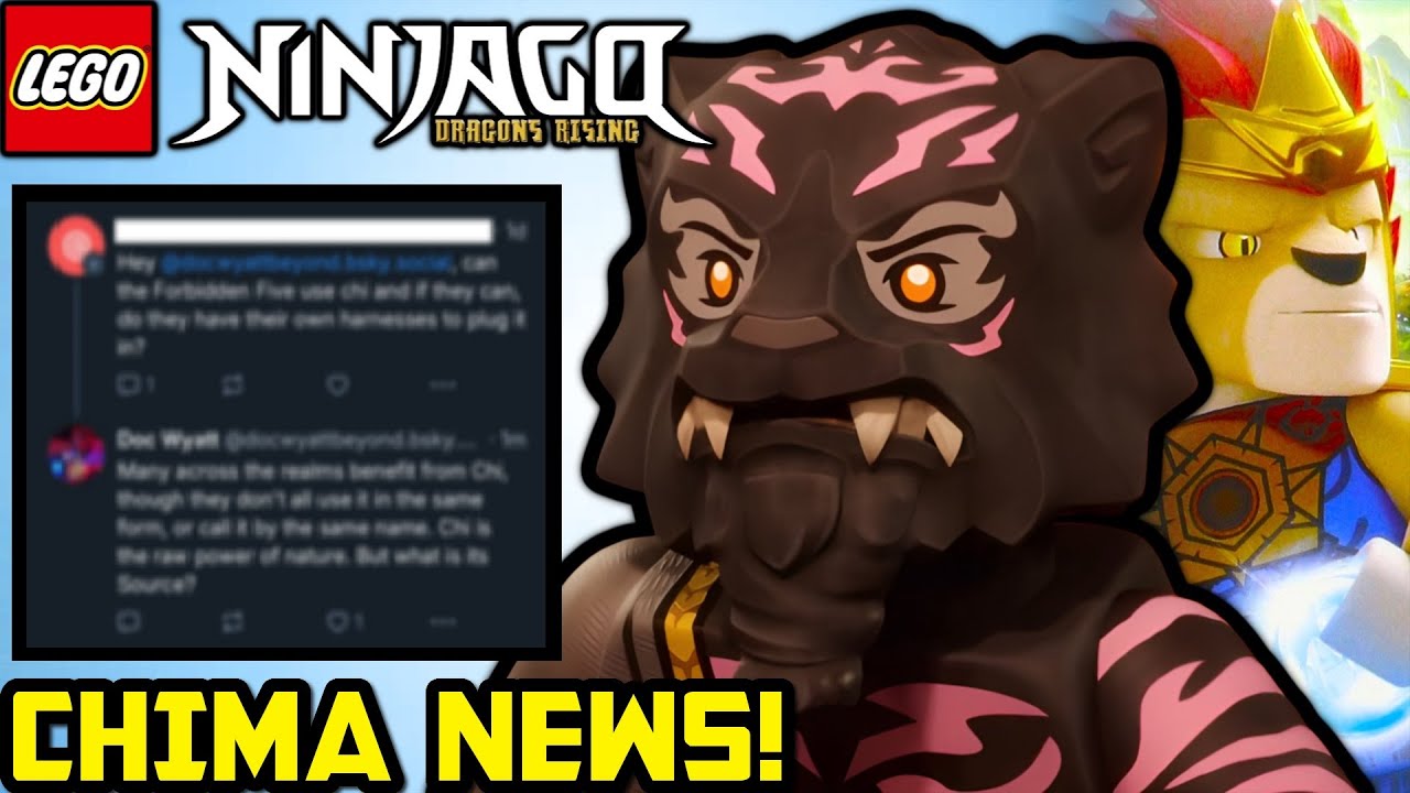 Ninjago Writer Drops MAJOR Chima Update! 🐯 (New Lore Too!) Ninjago Dragons Rising Future News!