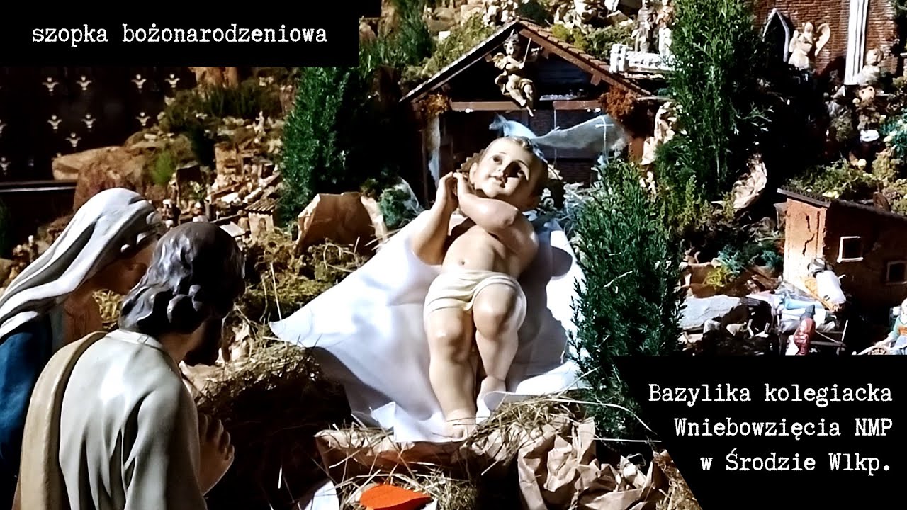 Przepiękna szopka bożonarodzeniowa w Środzie Wielkopolskiej.