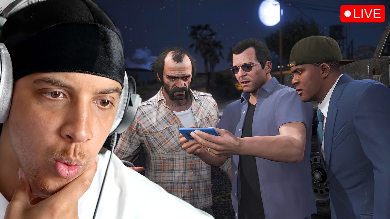 GTA 6 GAMEPLAY LEAKED! - PLAYING GTA 5 FOR THE FIRST TIME! (PS5 PRO)