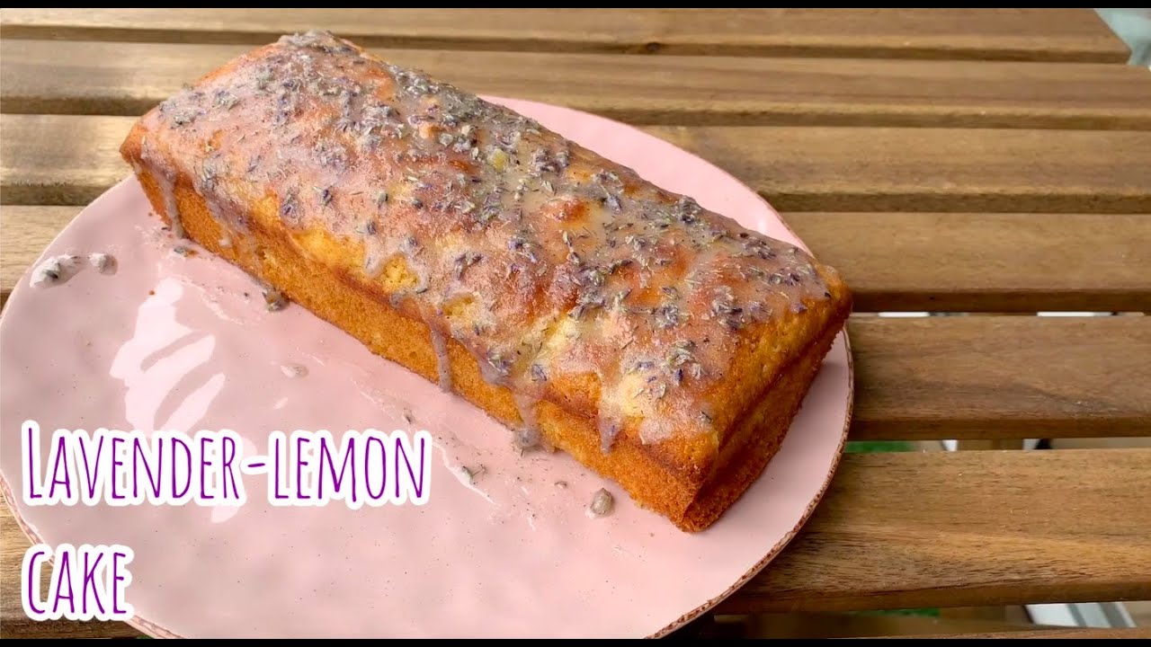 Lavender & lemon cake