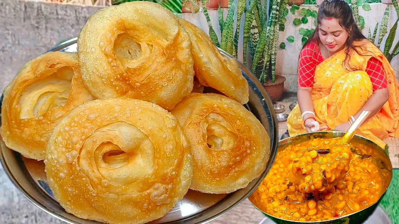 ঢাকাই পরোটা আর সাথে এমন নিরামিষ ছোলার ডালের তরকারি পেলে আর কিছুই লাগবেনা|Dhakai paratha recipe|nasta