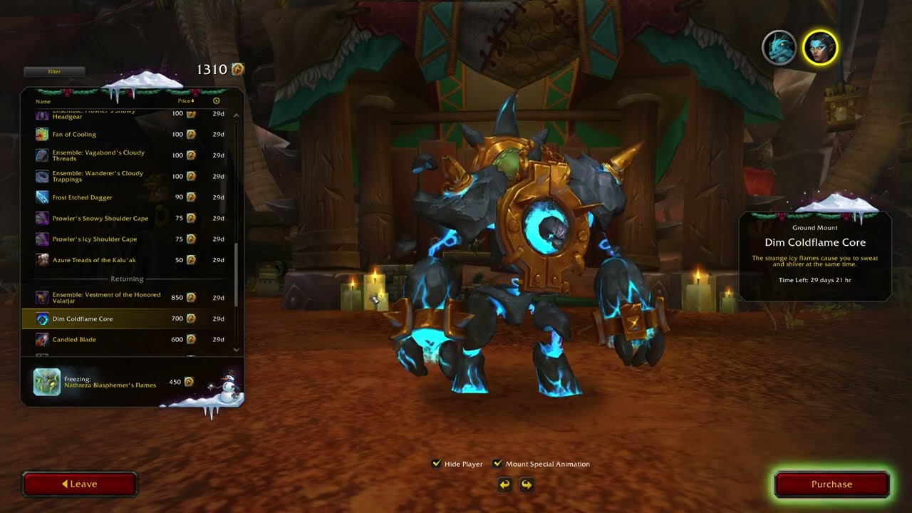 DECEMBER Trading Post Rewards  - World of Warcraft The War Within