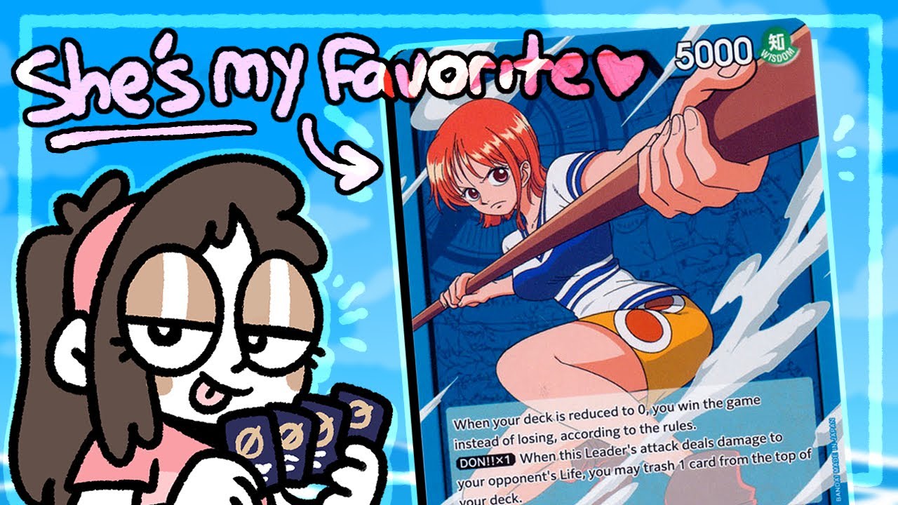 Nami is EVERYTHING I love about OPTCG...