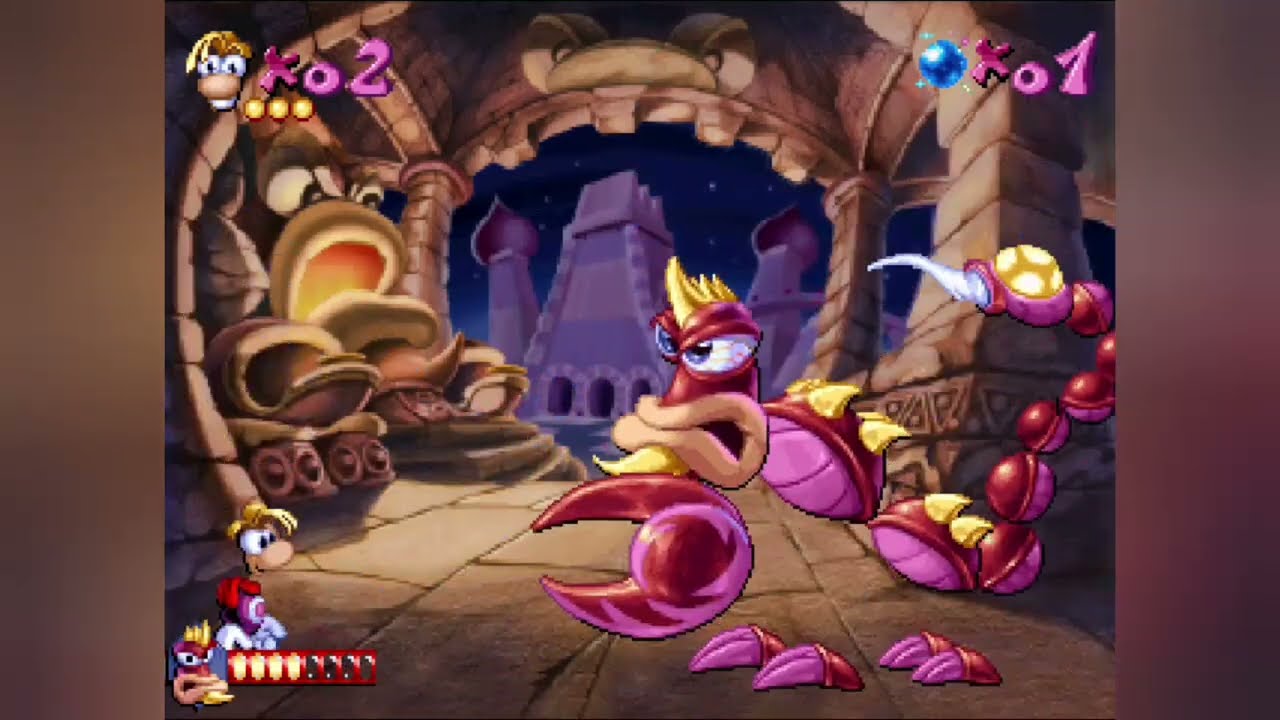 Rayman (PS1) - Game Footage (First Time) (17/18)