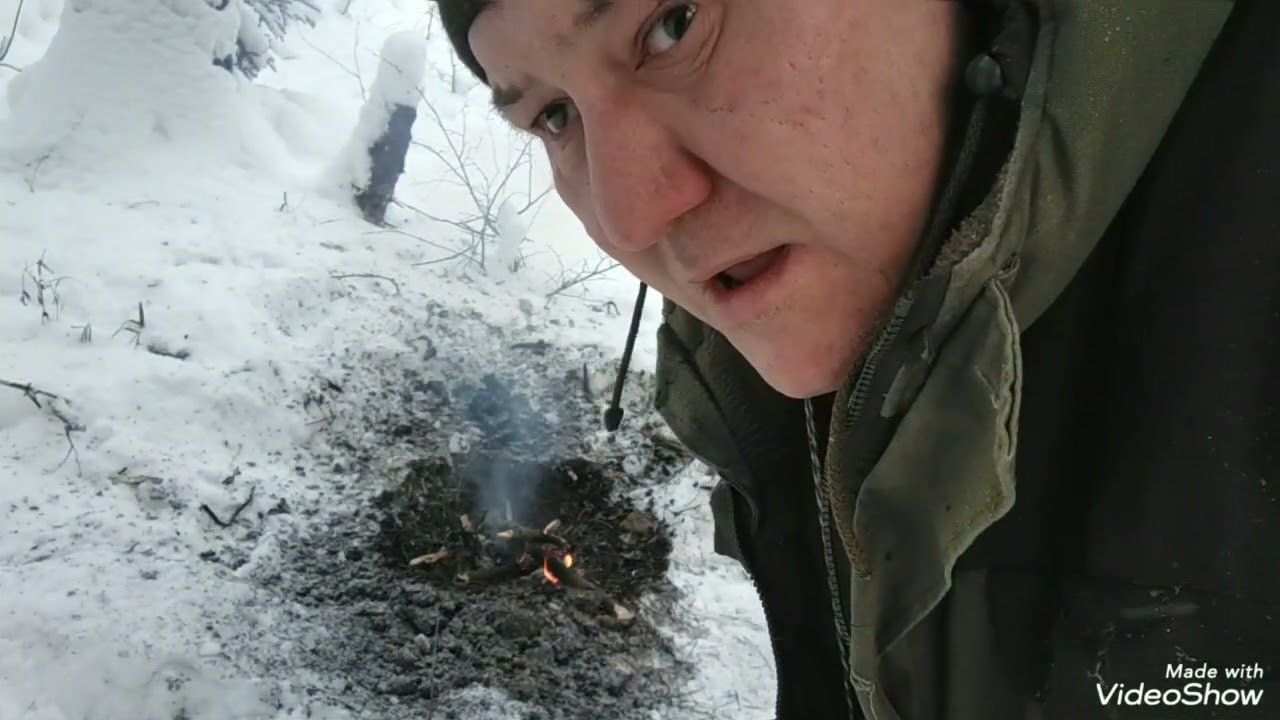 Бушкрафт лесной обогреватель 
