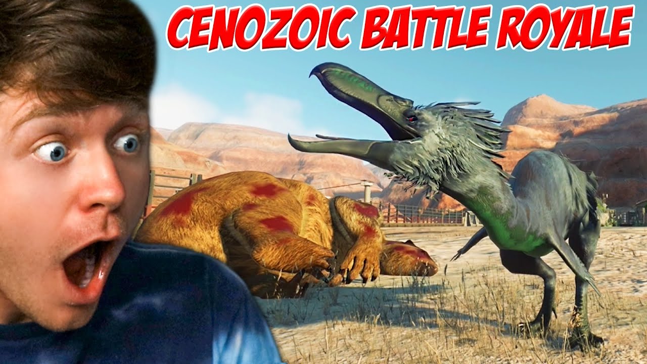 CENOZOIC BATTLE ROYALE in JURASSIC WORLD EVOLUTION 2