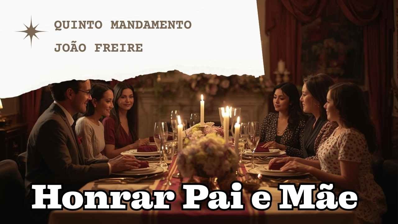 O 5º MANDAMENTO -- HONRAR PAI E MÃE- João Freire -   HÊ (5)