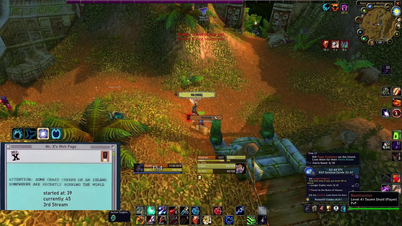 EU - Druid 1-70 - Day 3