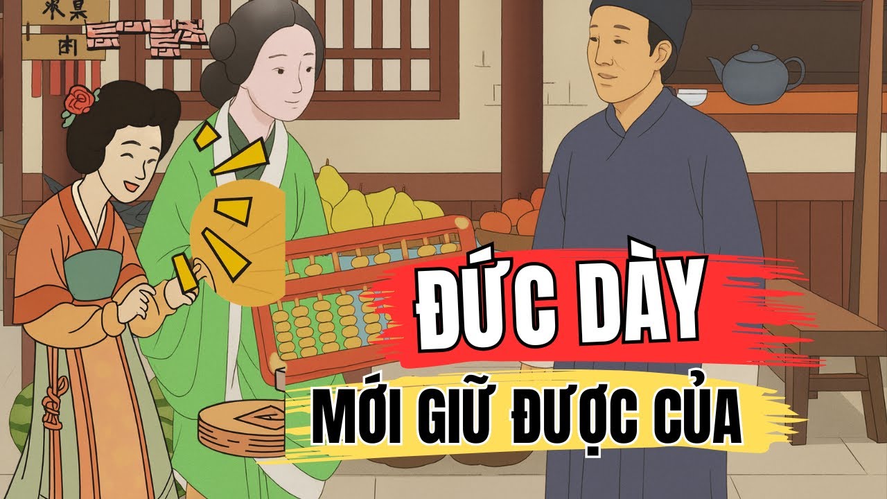 NGƯỜI CÓ ĐỨC mặc sức mà ăn - tiền nhiều mà KHÔNG ĐỨC không giữ được -10 Câu Chuyện Đạo Lý Làm Người