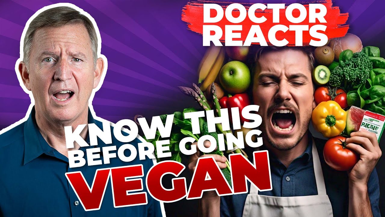 WHAT IS THE BIGGEST LIE ABOUT GOING VEGAN? - Doctor Reacts