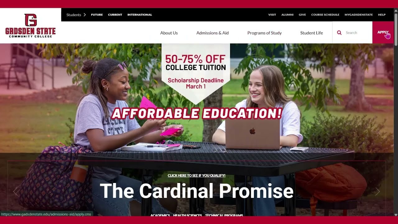 The Cardinal Promise: College & Scholarship Application Tutorial