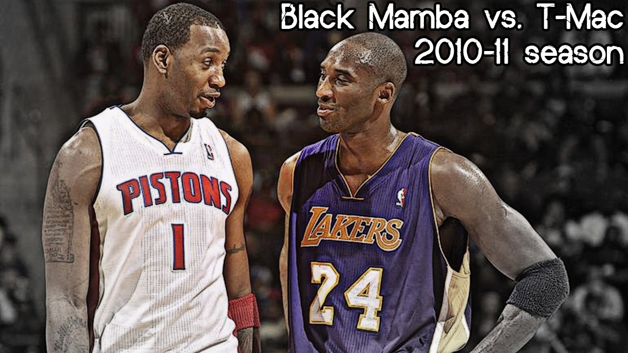 Kobe Bryant vs. Tracy McGrady Full Duel (NBA RS 2010/2011 - LA Lakers @ Detroit Pistons)