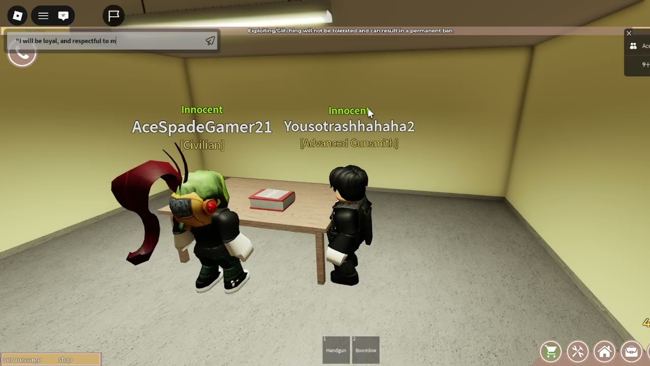 Making the director's friend do exercises to join UC PT.2