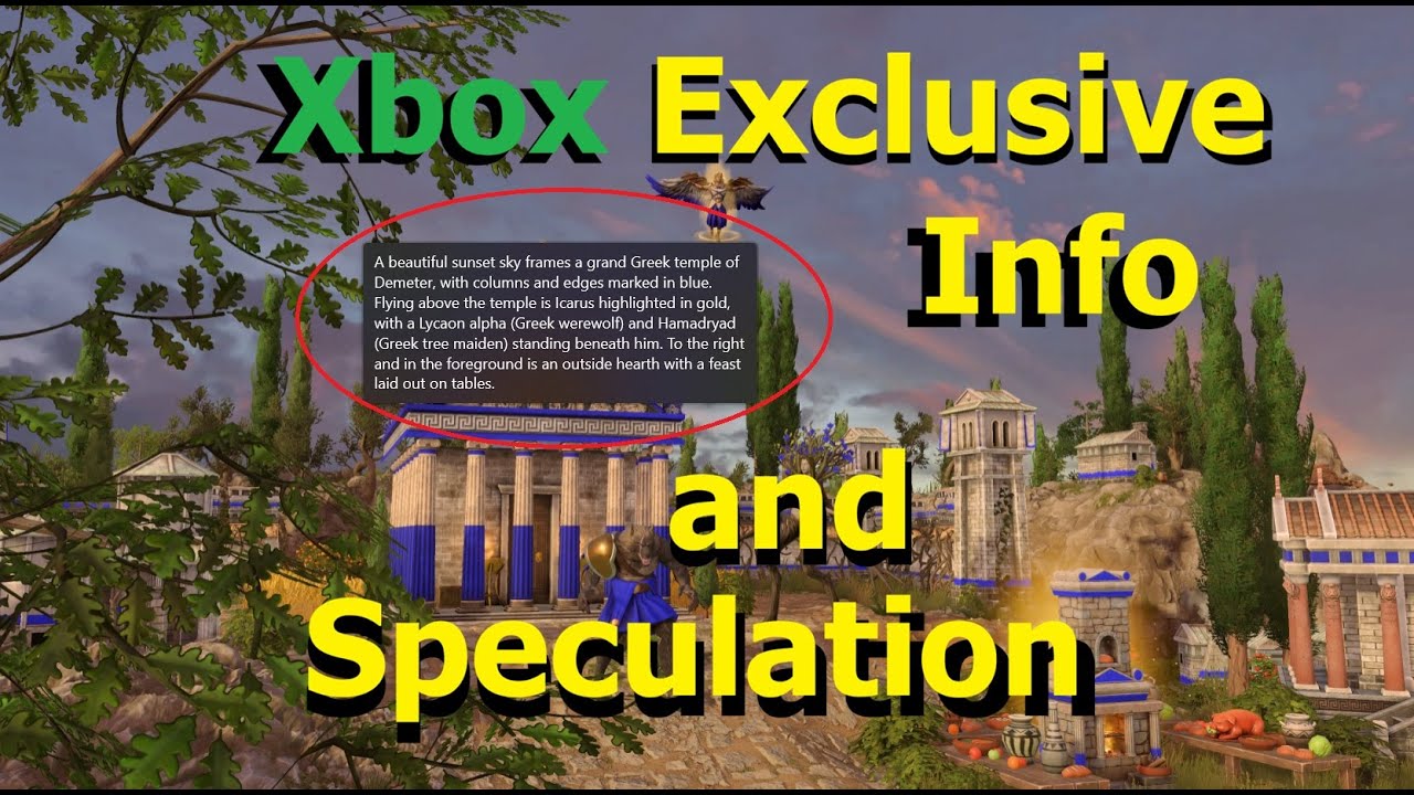Demeter Xbox Page Information and Speculation [Age of Mythology: Retold[