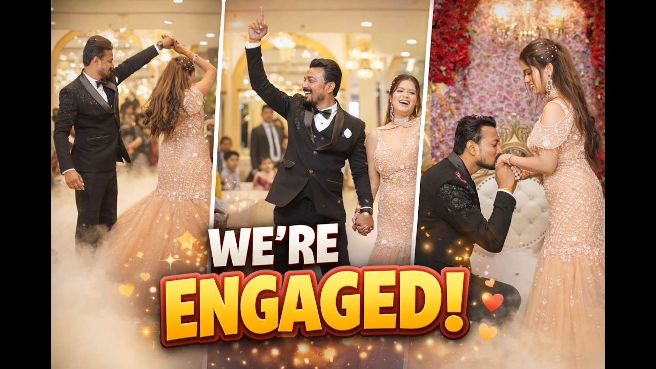 From Yes to Forever ❤️ | Our Engagement Story