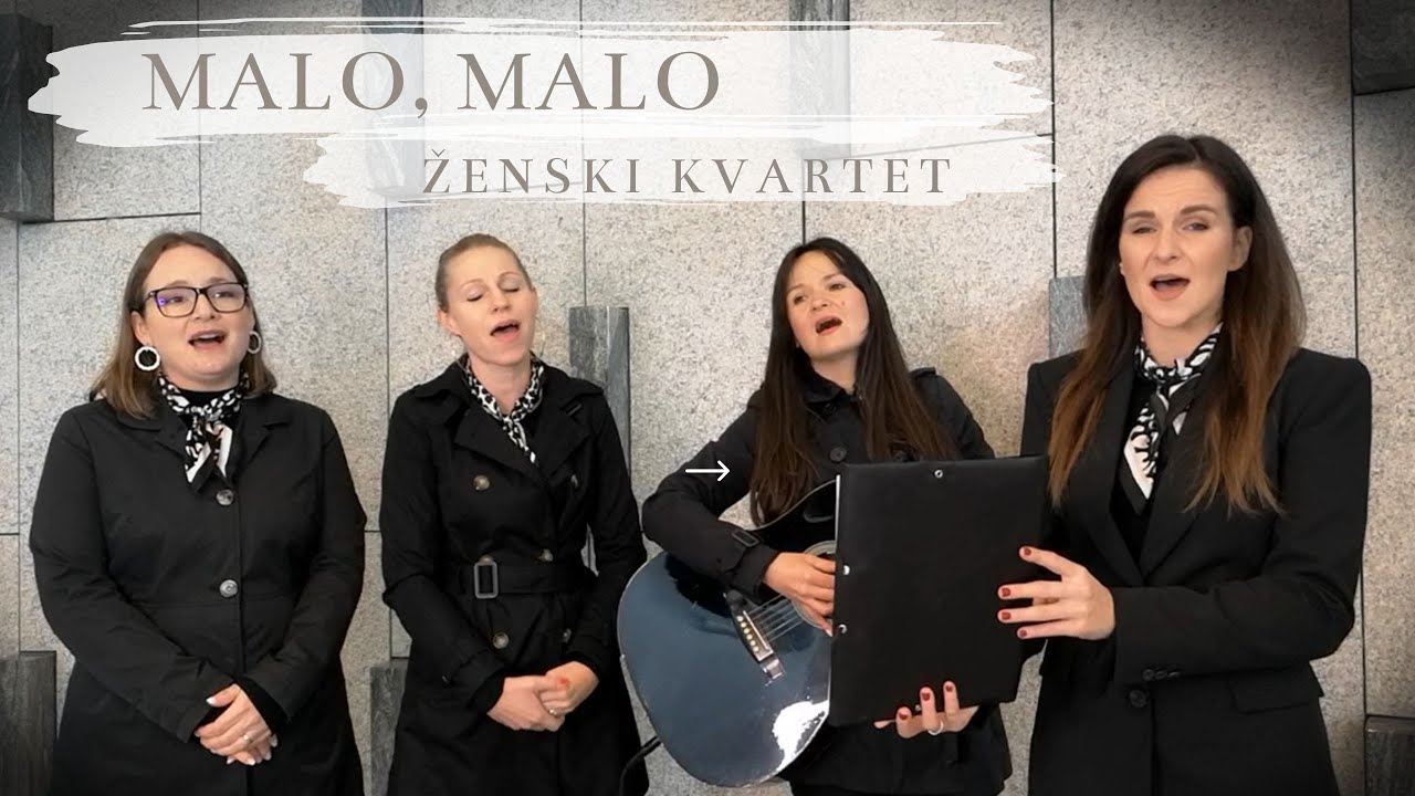Malo, malo - Nina Pu&scaron;lar / Petje na pogrebih / ŽENSKI KVARTET (v živo)