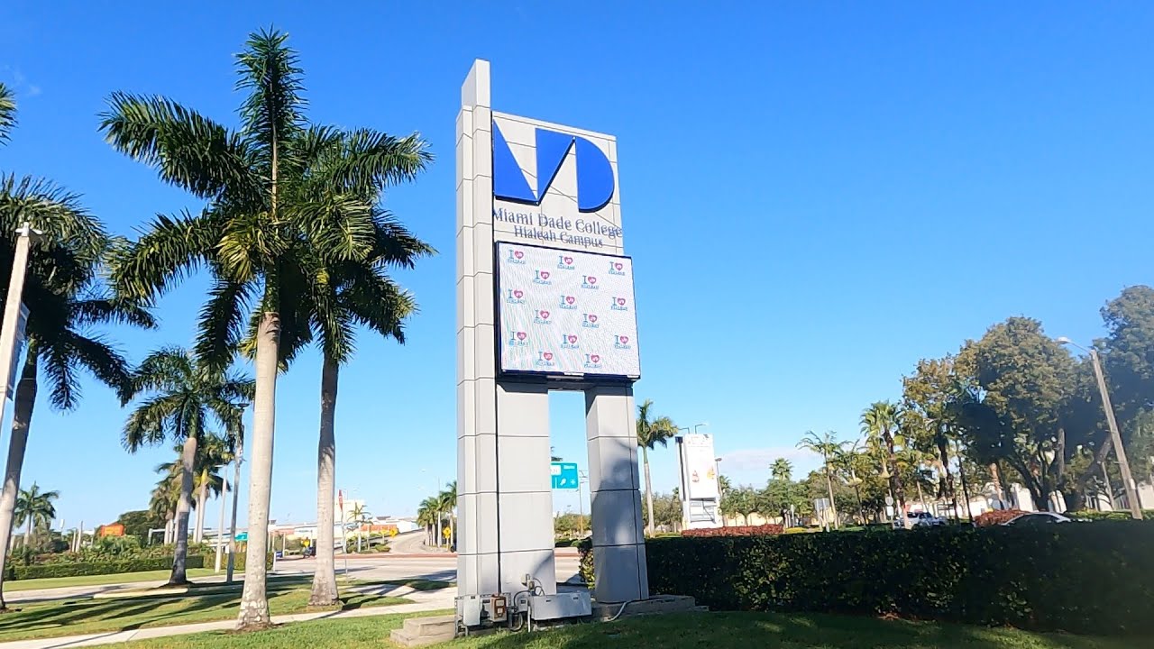 Miami Dade College | Hialeah Campus | 49th Street, Hialeah, FL.