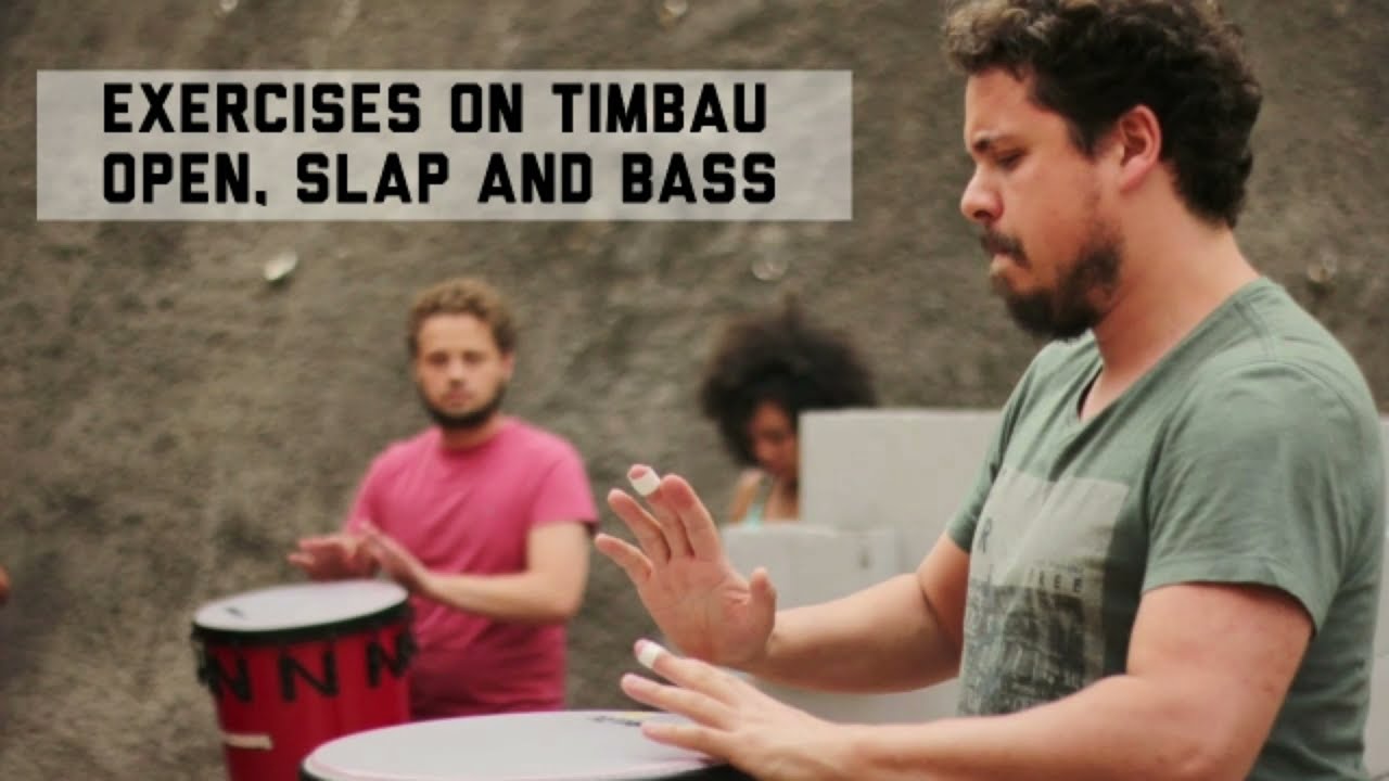 Exercises on Timbau: Slap, Bass and Open