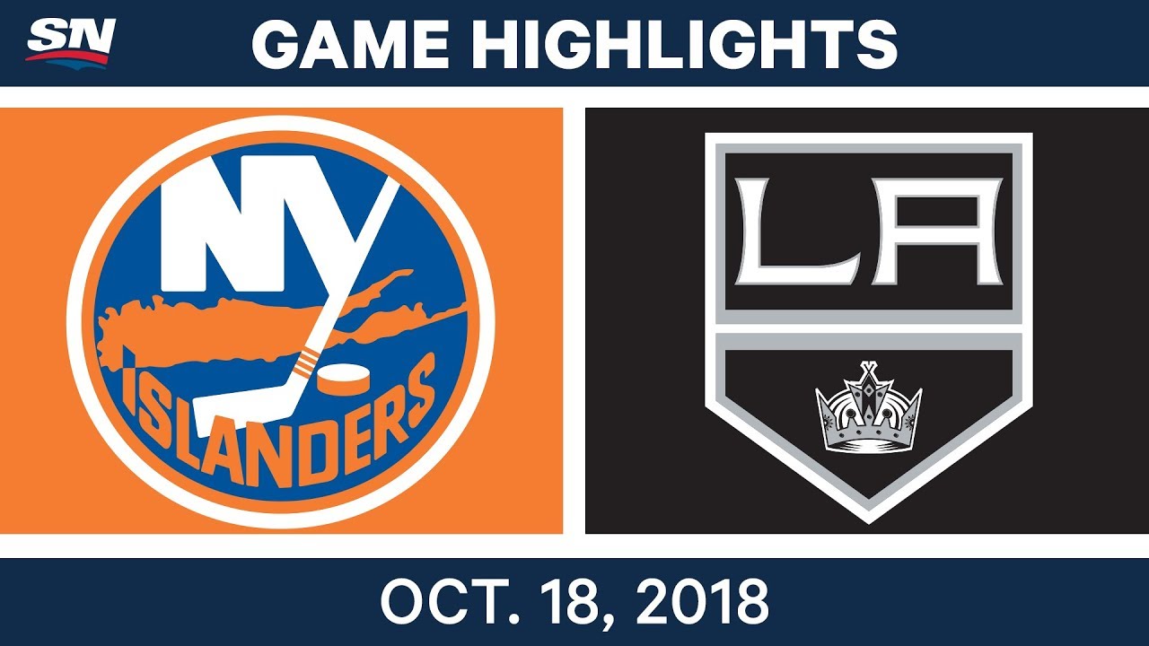 NHL Highlights | Islanders vs. Kings - Oct. 18, 2018