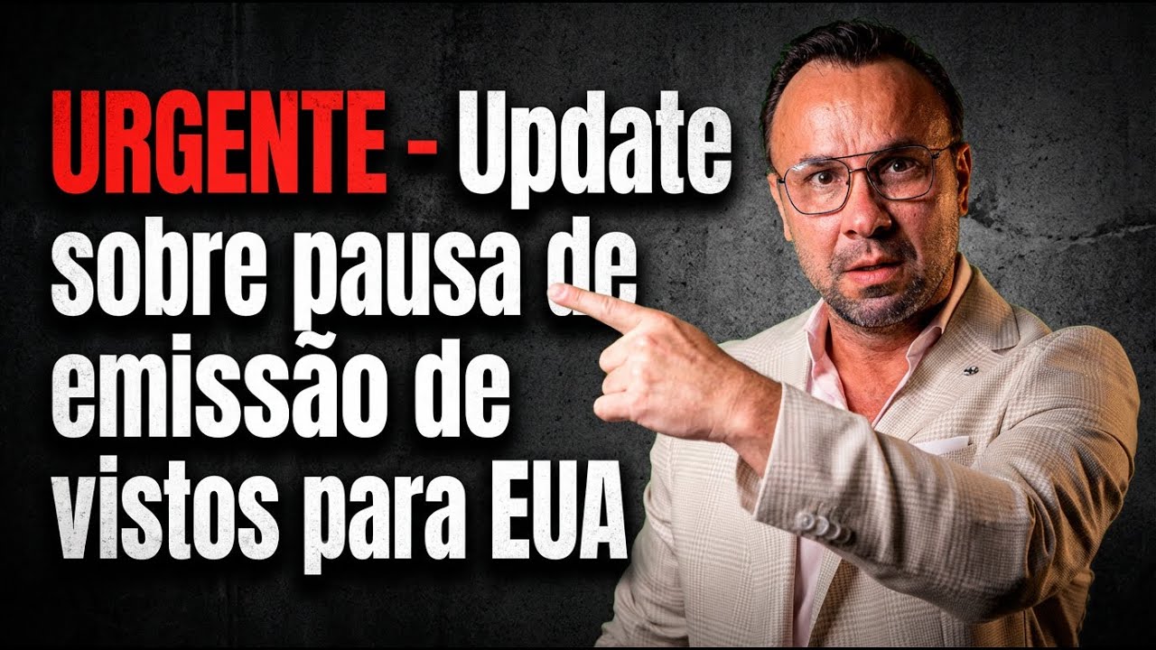 ⚠️ ATUALIZADO: EUA Esclarece QUAIS Vistos serão SUSPENSOS para BRASILEIROS 🇺🇸🇧🇷