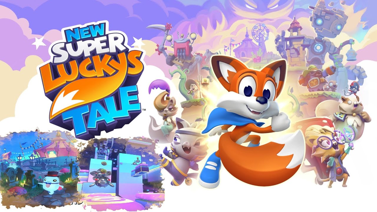 New Super Lucky's Tale | Hauntingham 100% Playthrough