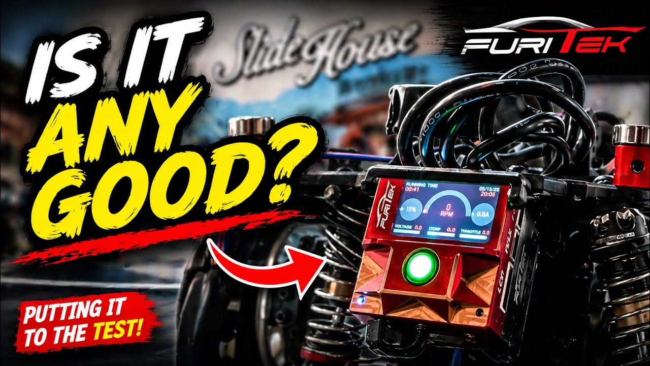 Testing the Performance of FURITEK’s SLIDETECK Rc Drift ESC