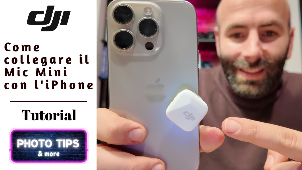 Come usare il DJI Mic Mini con iPhone: tutorial facile e veloce!