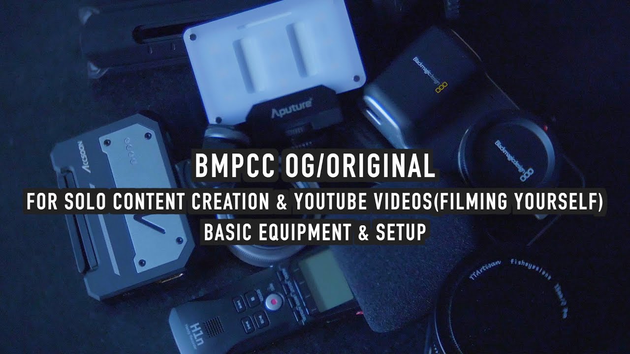 BMPCC OG/Original  | For Solo Content Creation & Youtube Videos (Filming Yourself) | #BMPCCOG