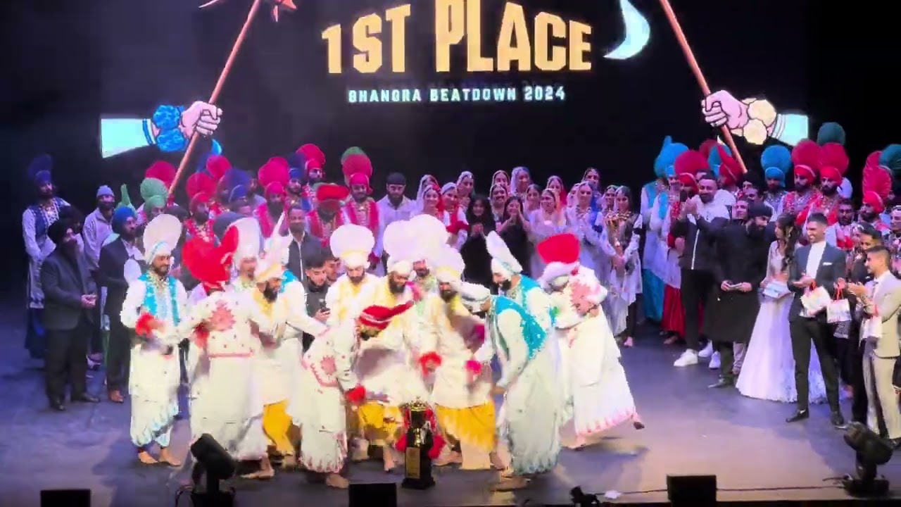Bhangra Beatdown 2024 winners presentation