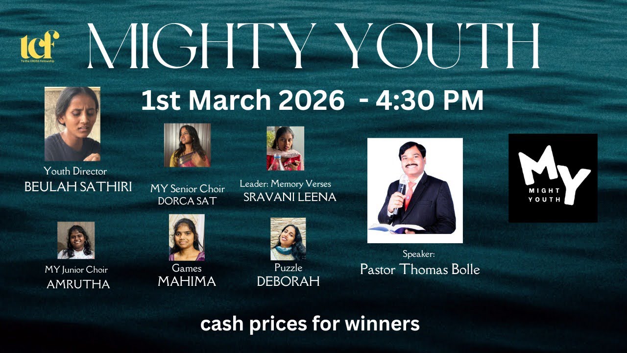 Mighty Youth Gathering || To The Cross Fellowship || 1stMarch 2026