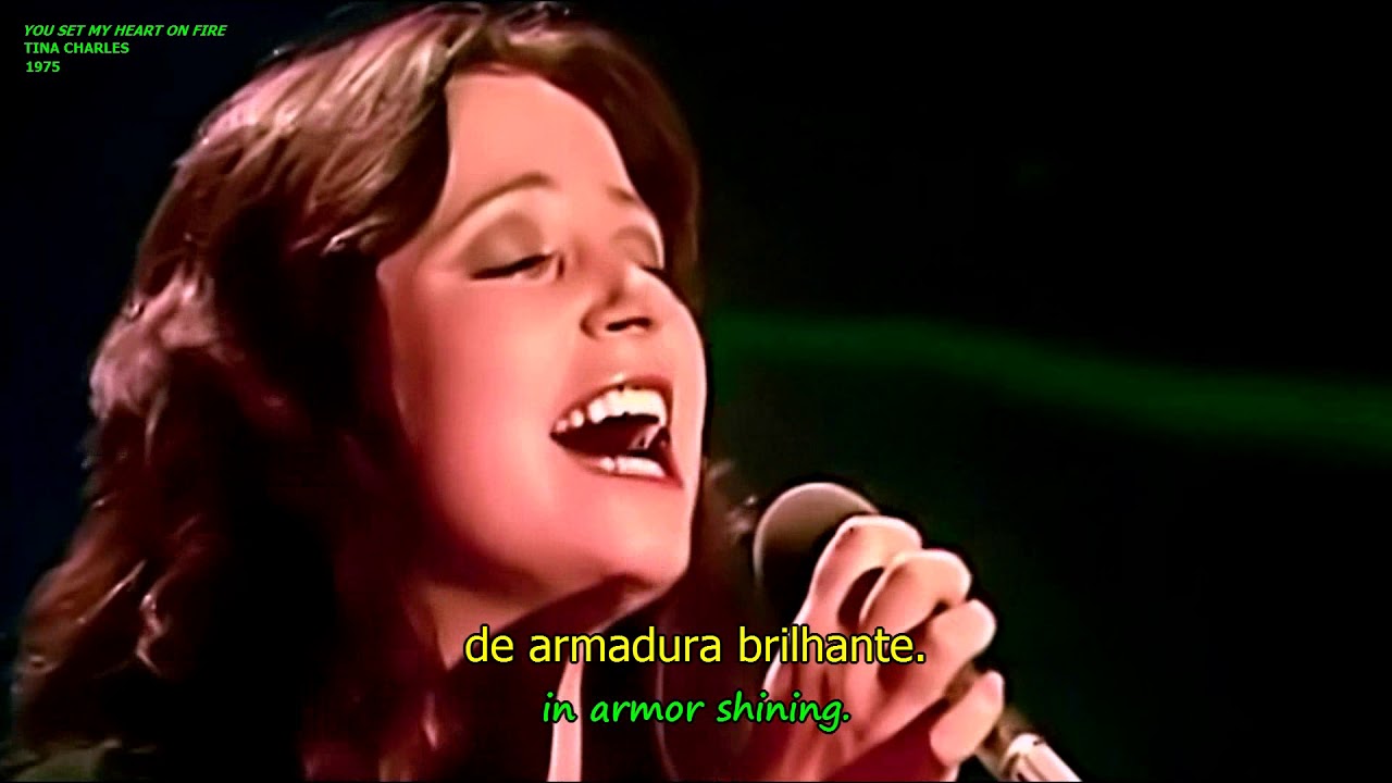 You set my heart on fire   Tina Charles 1975 tradu&ccedil;&atilde;o
