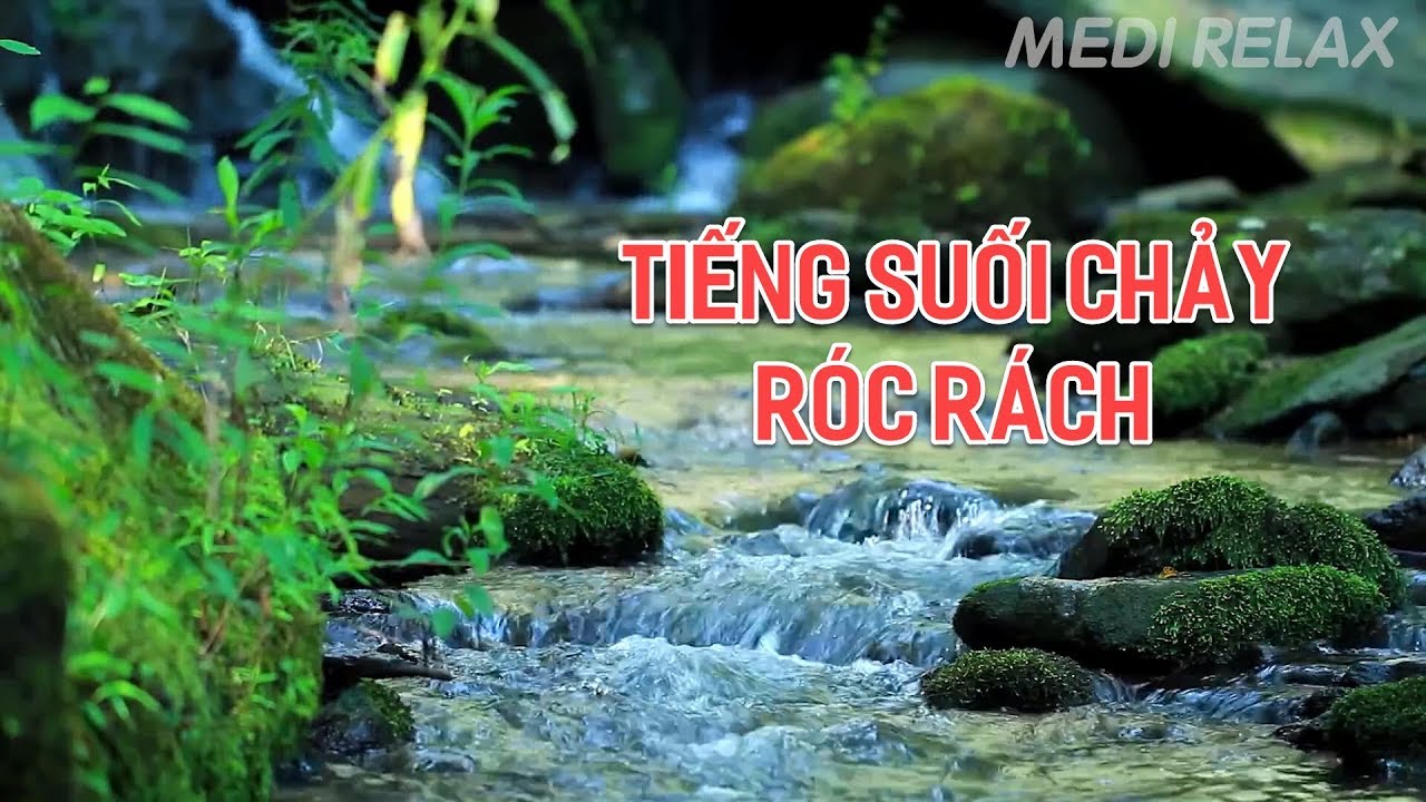 Nhạc Tiếng Suối Chảy R&oacute;c R&aacute;ch, Nhạc Thư Gi&atilde;n Kh&ocirc;ng Lời, Gi&uacute;p Tập Trung L&agrave;m Việc, Học Tập Hiệu Quả