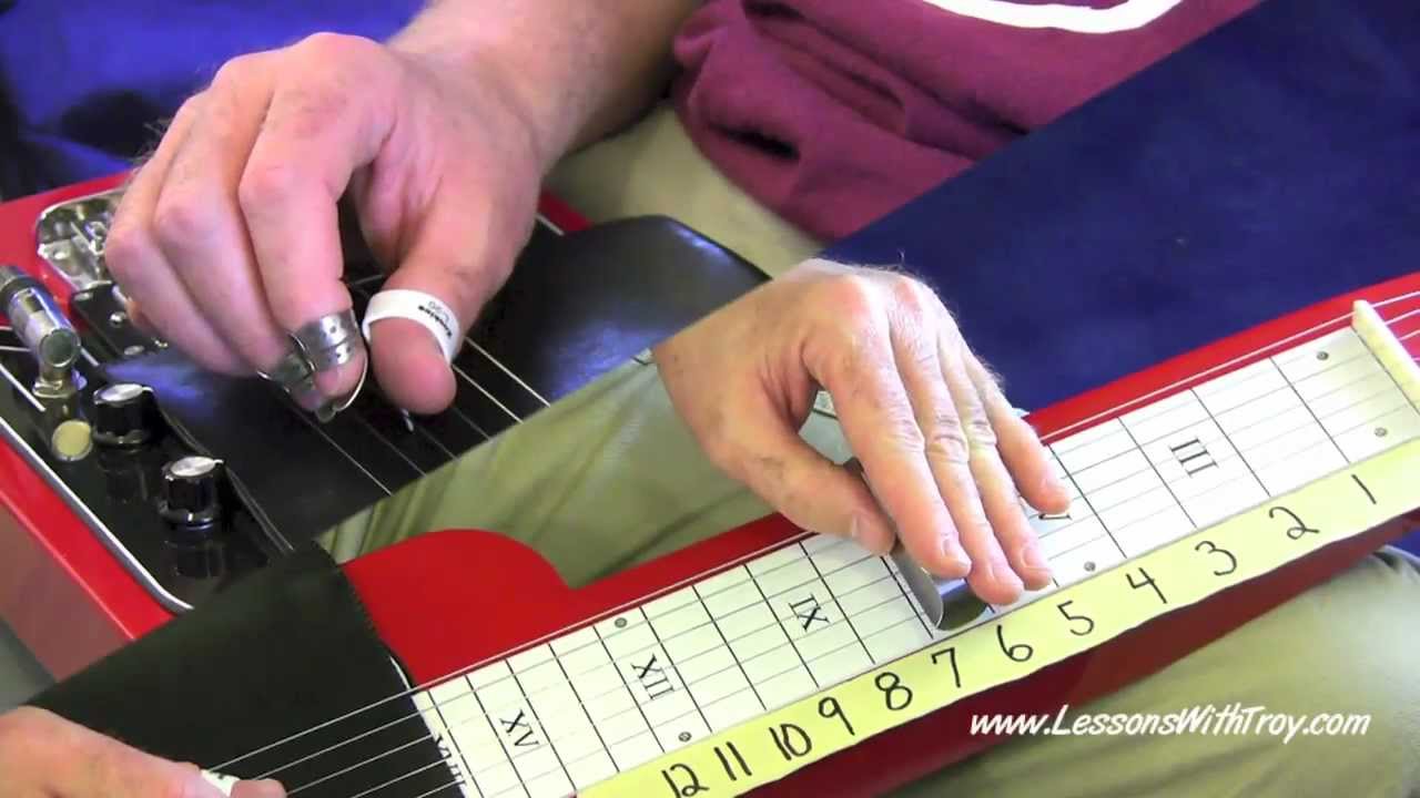 Aloha Oé - [HD] - PART 2 - The Verse - C6 Lap Steel Lessons by Troy Brenningmeyer