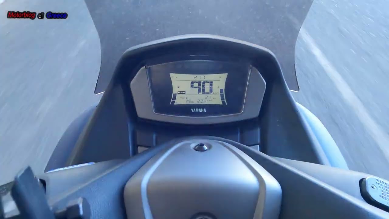 yamaha nmax 125 top speed & acceleration 2022