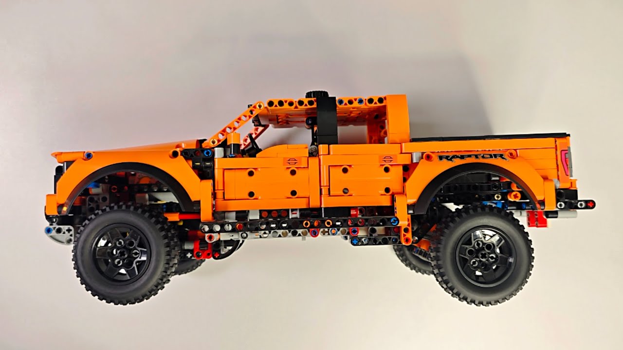 LEGO Technic Ford Raptor ASMR | Satisfying Sounds, Opening Doors & Hood Details (No Talking)