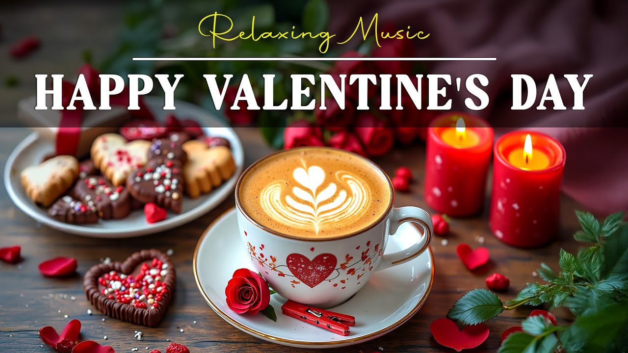 Happy Valentine's Day 2026 ☕Relaxing February Jazz Piano Music & Lightly Bossa Nova for Positive Day