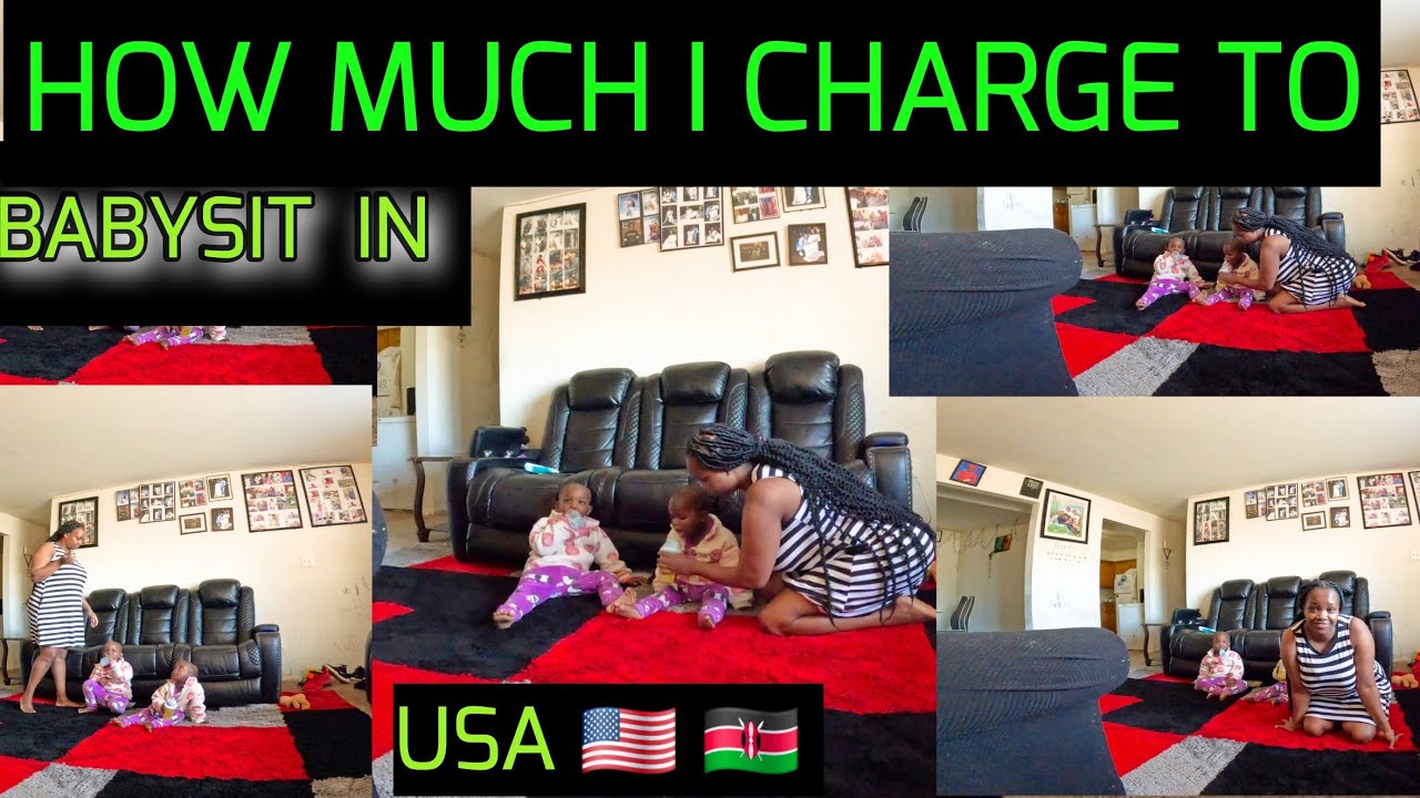 HOW I BABYSIT  PEOPLE'S  KIDS IN AMERICA 🇺🇸 TO MAKE MONEY 💰/