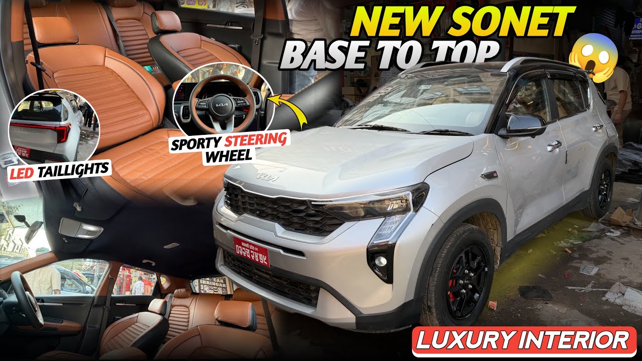  2026 KIA SONET HTE (O) MODIFIED WITH PRICING | KIA SONET MODIFICATIONS