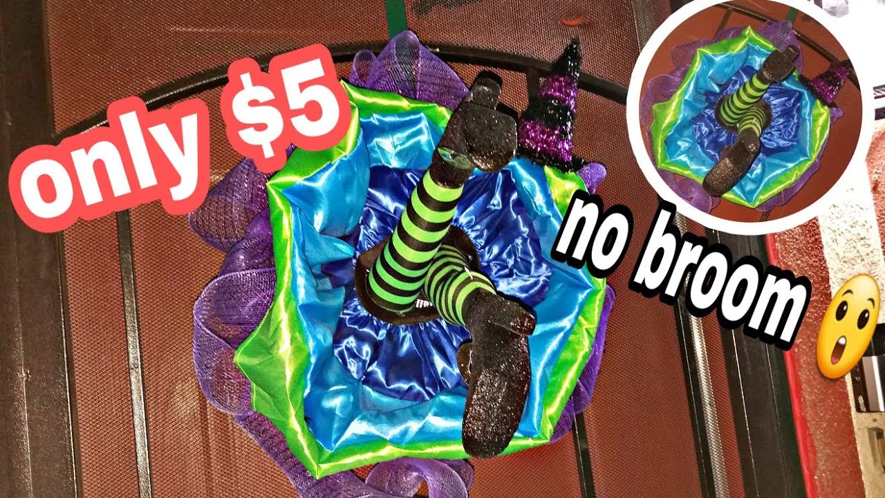 DIY : Crashed Witch Wreath