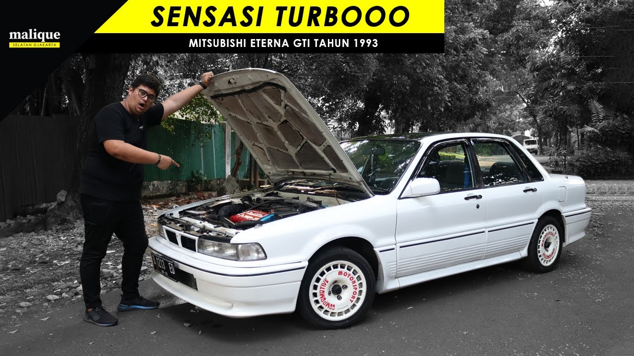 TURBO! | MITSUBISHI ETERNA GTI TAHUN 1993 | REVIEW INDONESIA | MALIQUE SELATAN DJAKARTA