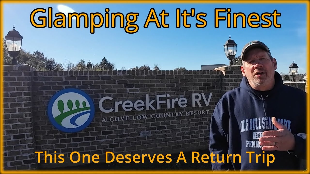 Creekfire Campground Review. First Class RV Resort Near Savannah Ga.