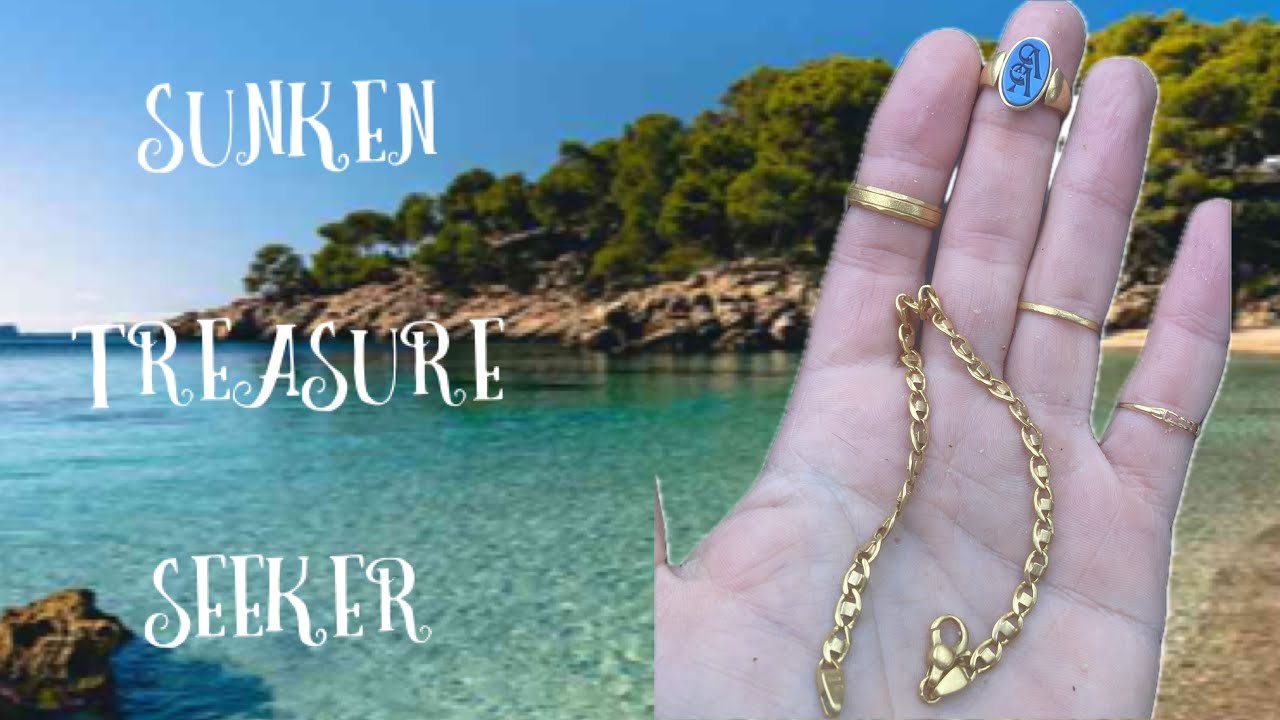 Underwater diving gold metal detecting! One of the most beautiful rings i ever found 😍😍😍!