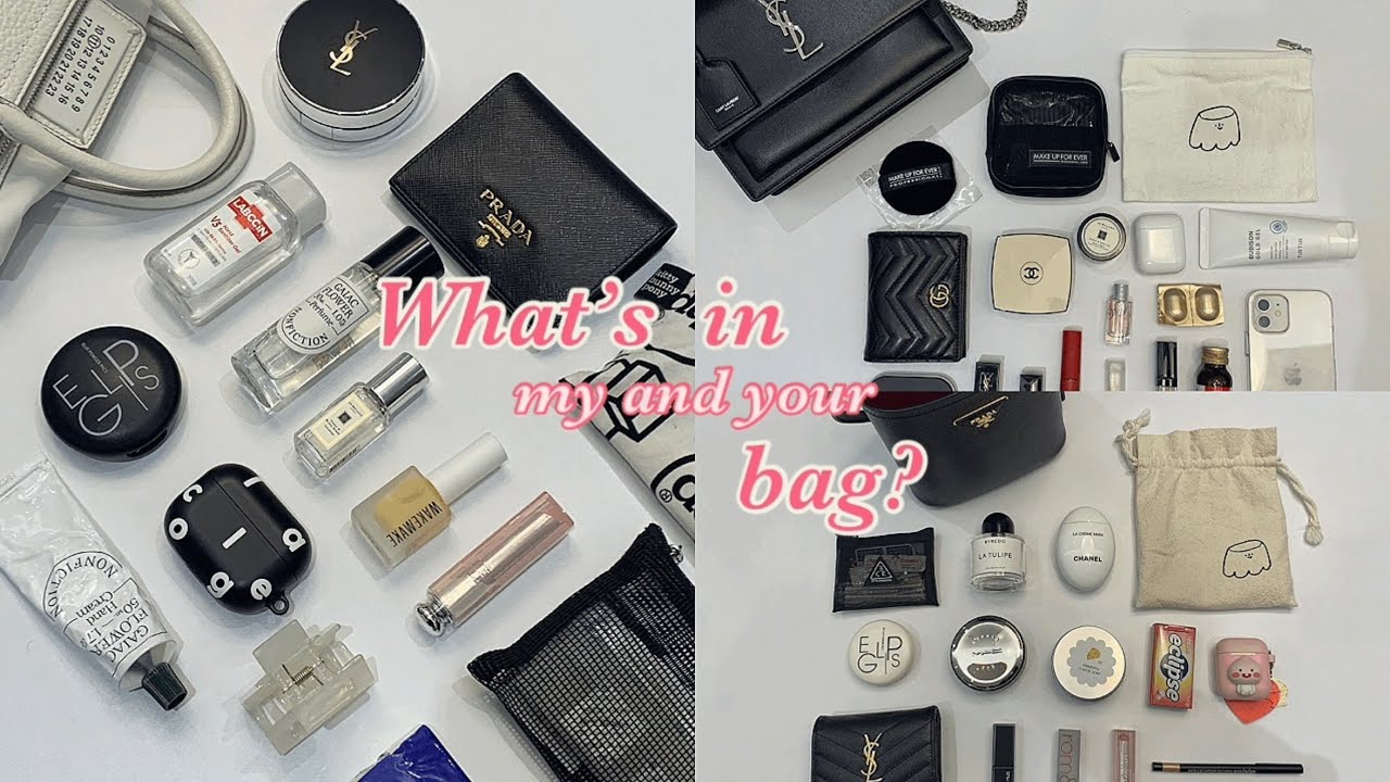 왓츠인마이백👜ㅣ10년지기 친구들과 같은 직장, 코덕들의 가방 같이 구경하실래요?ㅣ꿀템추천ㅣwhat's in my bag?ㅣ마르지엘라ㅣ입생로랑ㅣ프라다ㅣ바이레도ㅣ논픽션ㅣ이솝