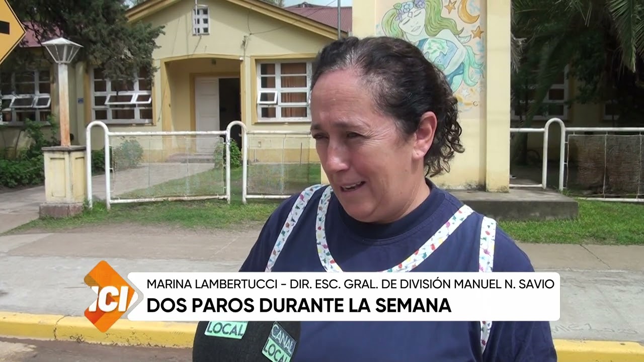 Dos paros durante la semana, Marina Lambertucci